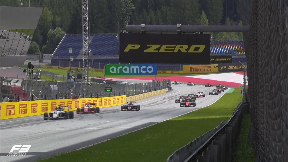 ​Тео Пуршер выиграл спринт «Формулы-3» в Австриии после столкновения двух лидеров