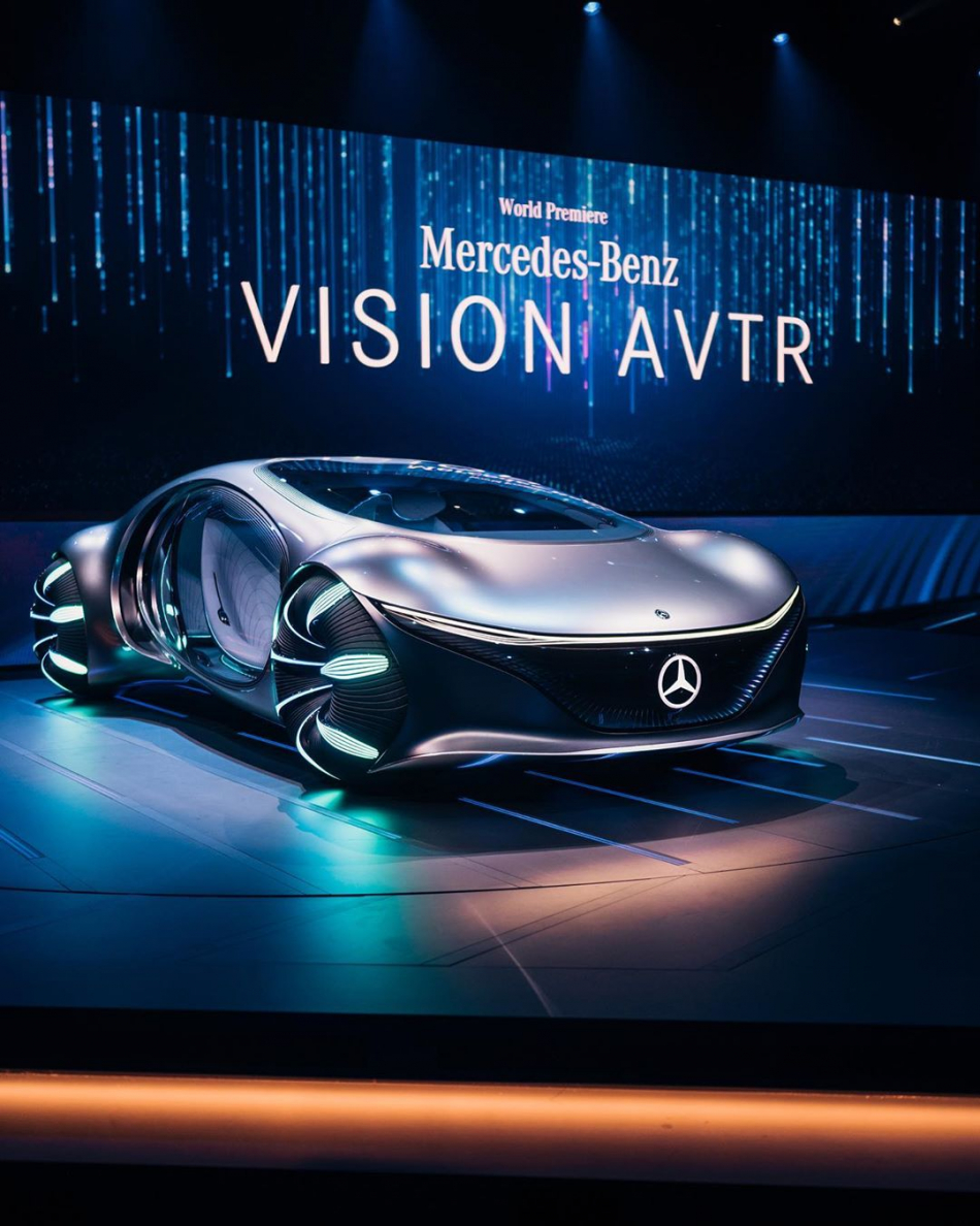 Смотрите премьеру Mercedes-Benz VISION AVTR в прямом эфире