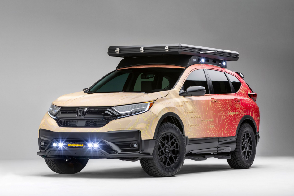 Honda показала внедорожные спецверсии нового CR-V
