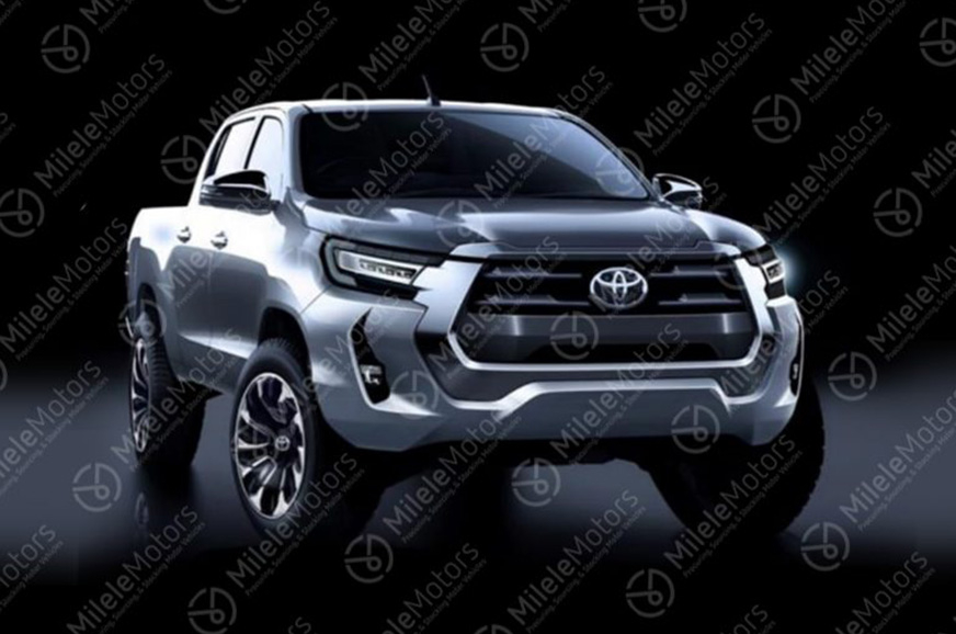 Внешность обновлённого пикапа Toyota Hilux раскрыли до премьеры