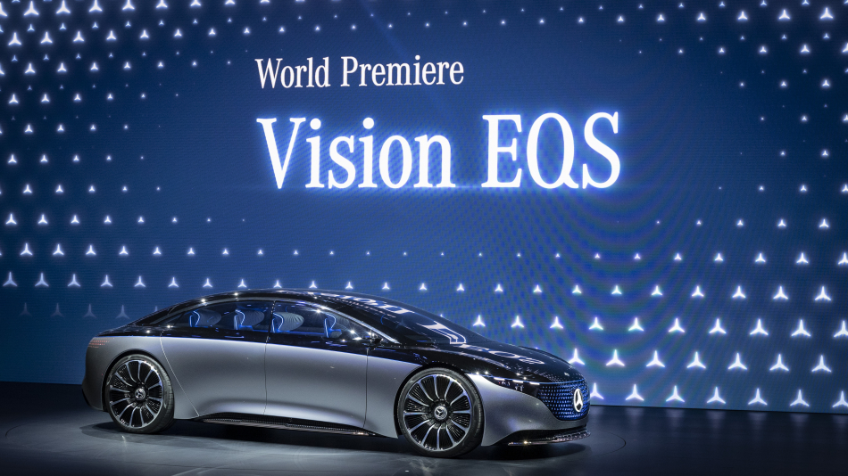 Mercedes-Benz Vision EQS: если звезды зажигают…