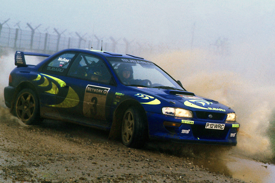 Колин Макрей на Subaru Impreza WRC
