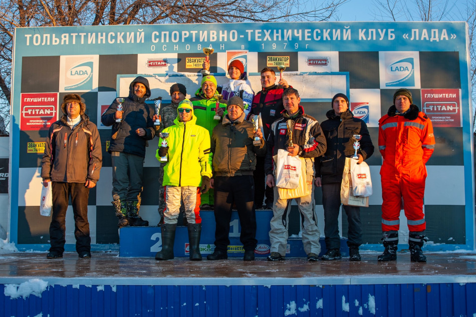 Победители и призёры первого этапа Кубка ТСТК "Лада"