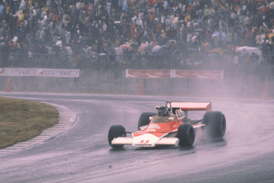 Джеймс Хант (McLaren) на Гран-при Японии Формулы-1 сезона-1976