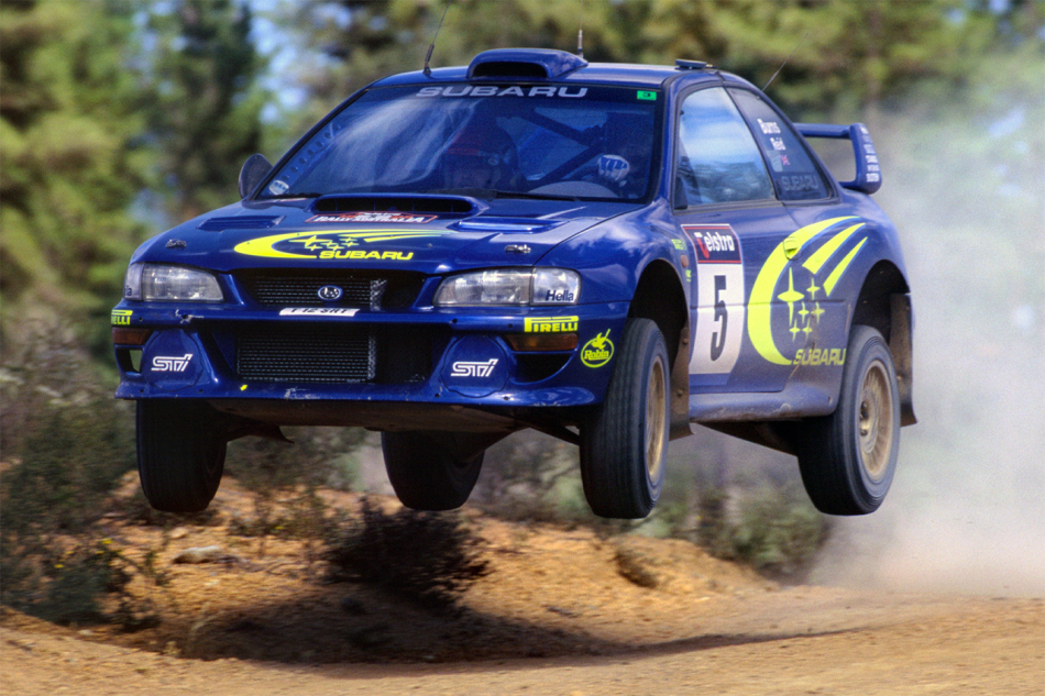 Subaru Impreza WRC на ралли