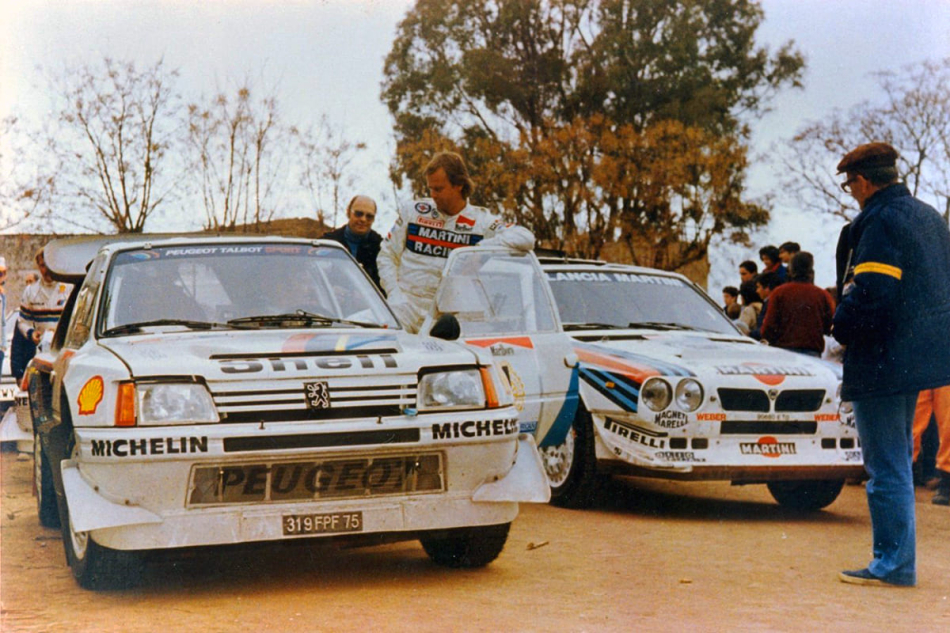 Юха Канккунен и Peugeot 205 turbo 16 «Grand Raid»