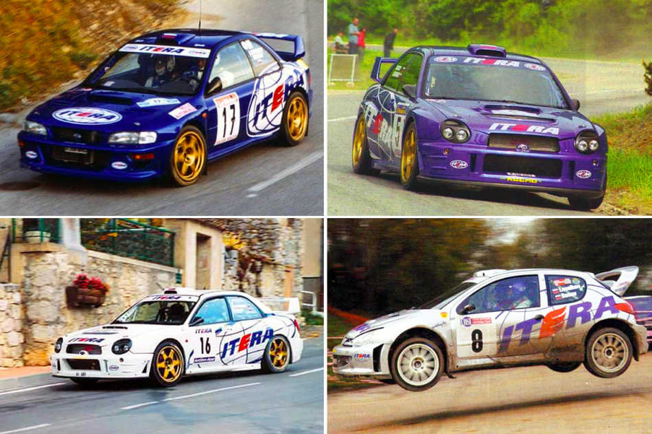 Subaru Impreza S5 WRC MY2000, Subaru Impreza S7 WRC’01,  Peugeot 206 WRC