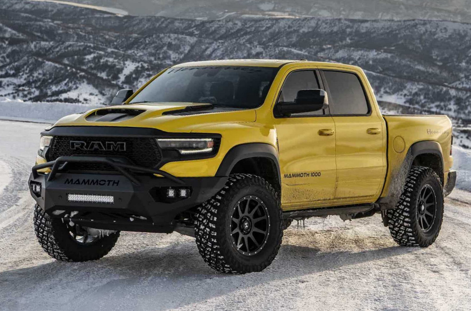 Dodge Ram TRX черный