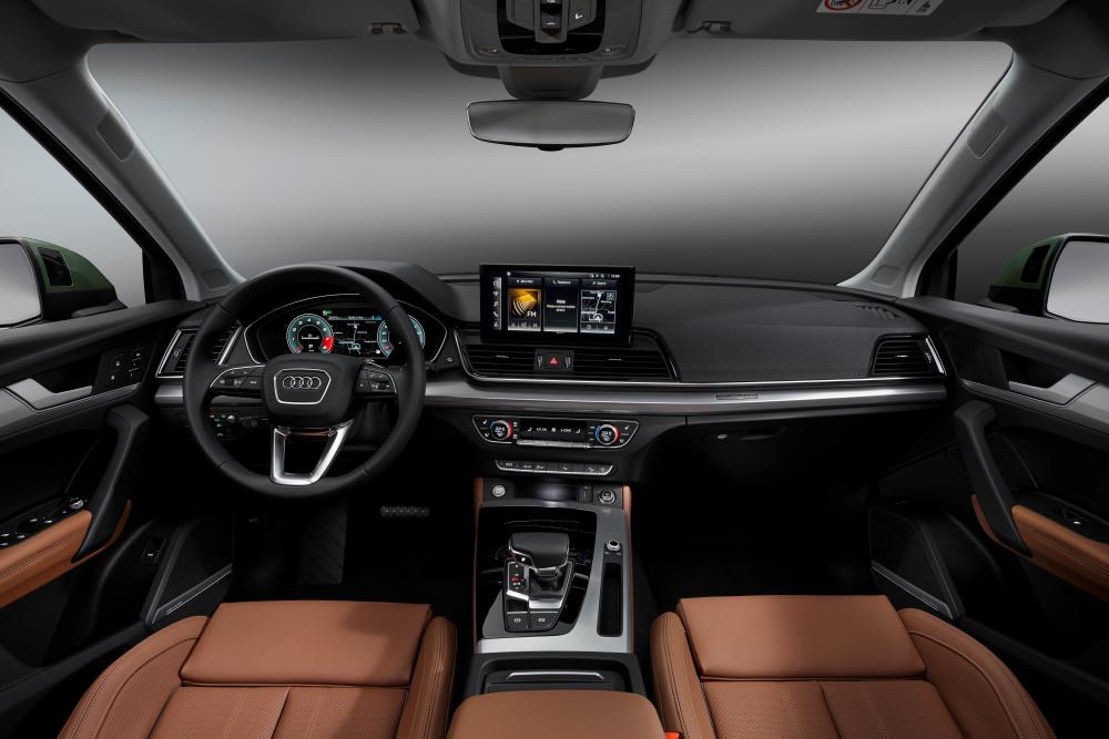 Audi Q5 2 поколение (FY) [рестайлинг] (2020) Внедорожник 5 дв. интерьер 