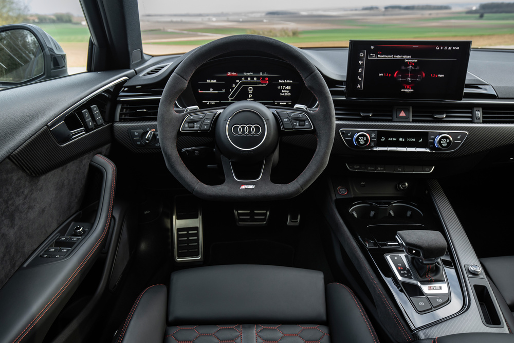 Audi RS 4 4 поколение B9 [рестайлинг] (2019) Универсал 5 дв. интерьер 