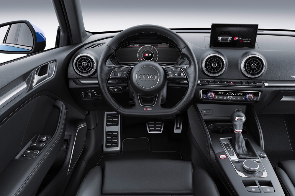 Audi S3 3 поколение 8V [рестайлинг] (2016-2019) седан интерьер 