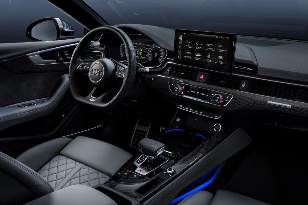 Audi S5 2 поколение F5 [рестайлинг] (2019) Лифтбек интерьер 
