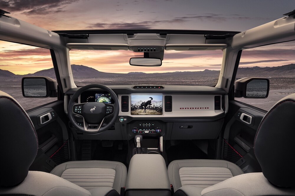 Ford Bronco 6 поколение (2020) Внедорожник 5 дв. интерьер 