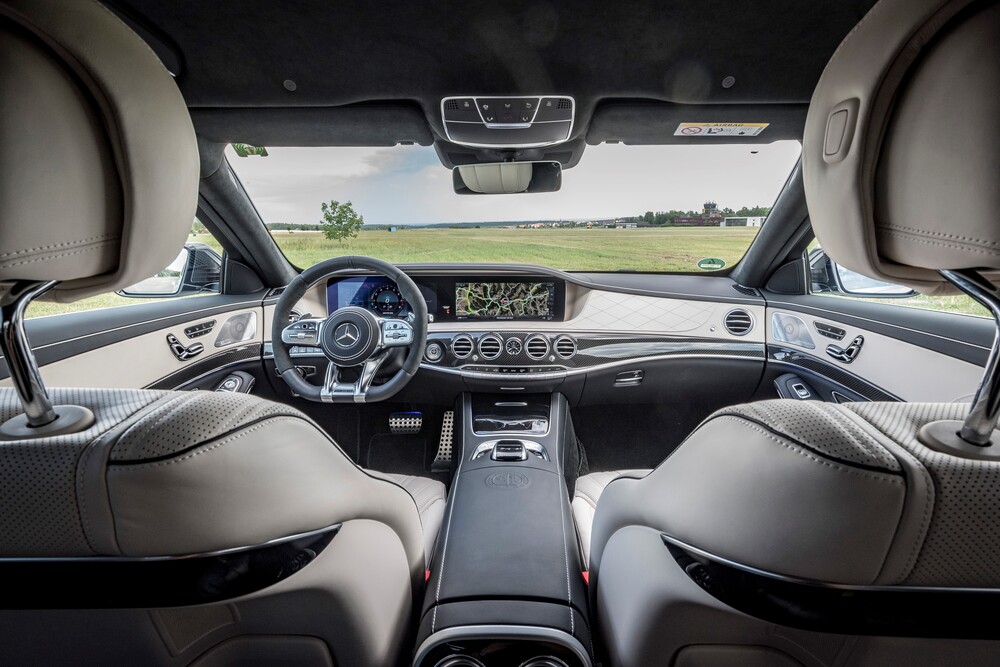 Mercedes-Benz S-klasse AMG W222 [рестайлинг] (2017-2021) Седан интерьер 