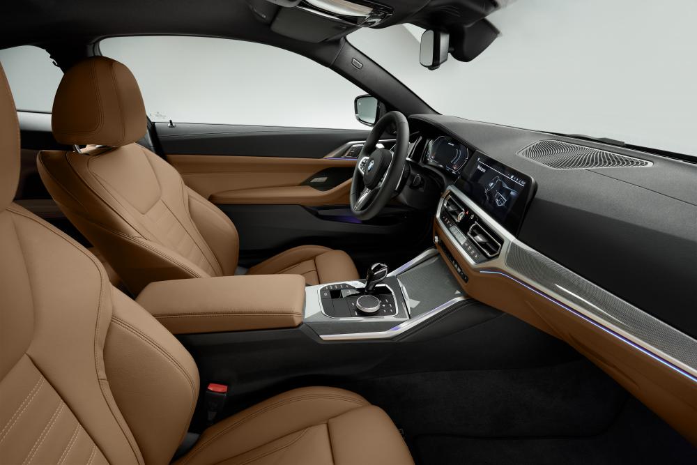 BMW 4 серия 2 поколение G22 (2020) Купе интерьер
