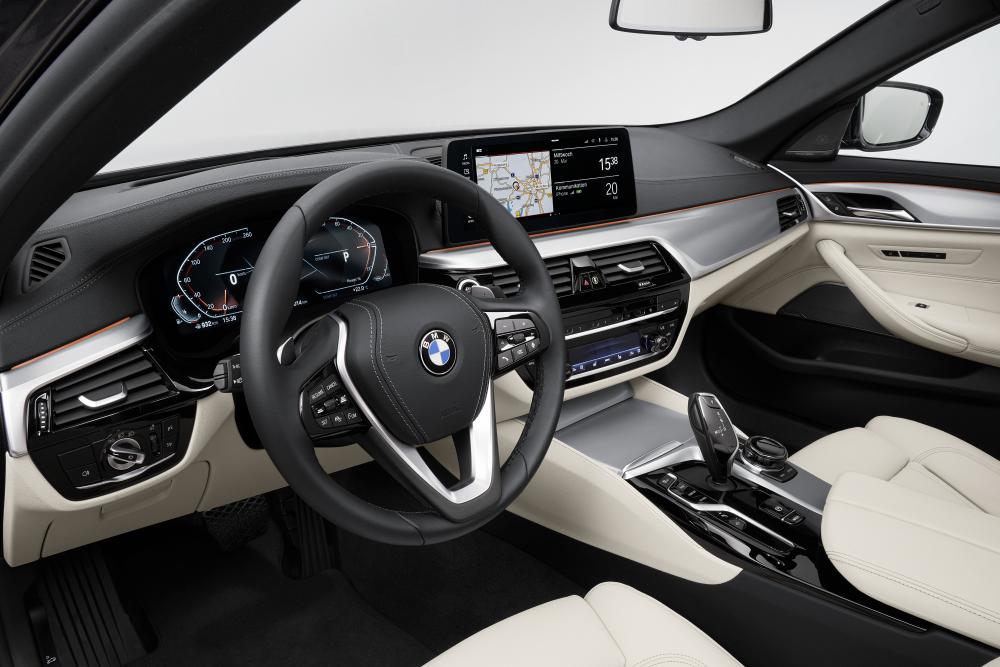 BMW 5 серия 7 поколение G31 [рестайлинг] (2020) Универсал 5 дв. интерьер 