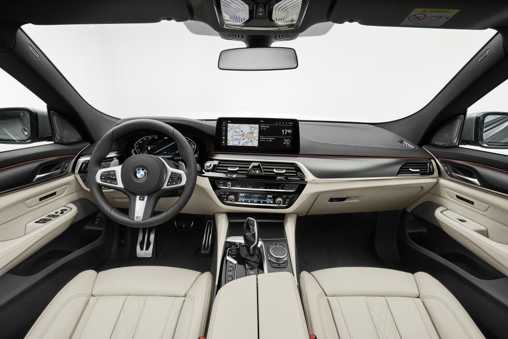 BMW 6 серия 4 поколение (G32) [рестайлинг] (2020) Лифтбек Gran Turismo интерьер 