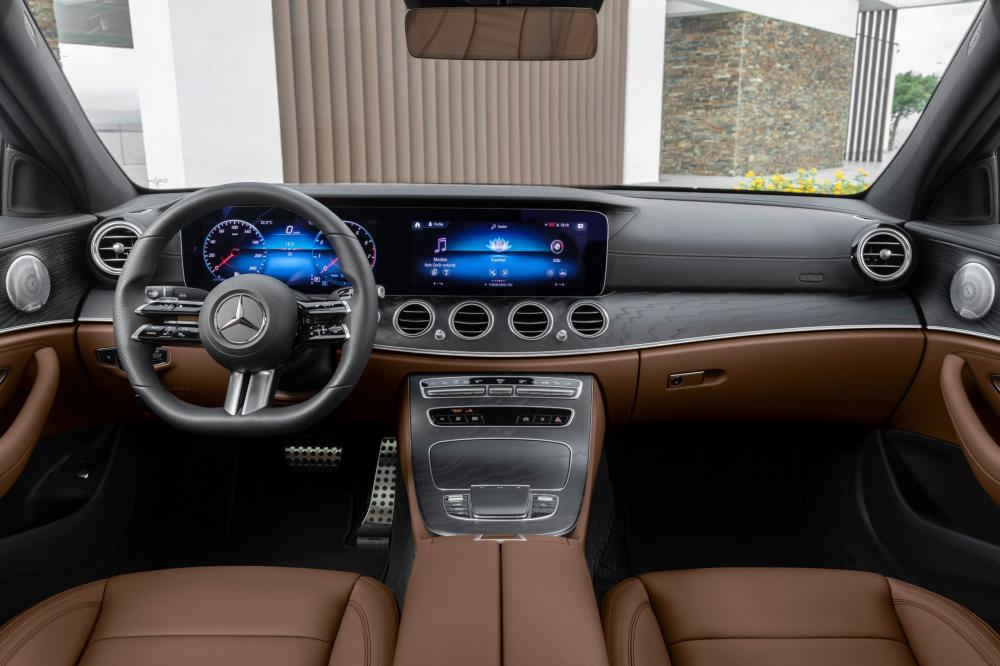 Mercedes-Benz E-Класс W213 [рестайлинг] (2020) Седан интерьер 