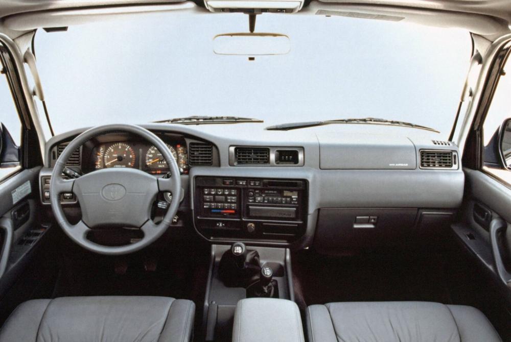 Toyota Land Cruiser J80 [рестайлинг] (1995-1997) Внедорожник 5-дв. интерьер 