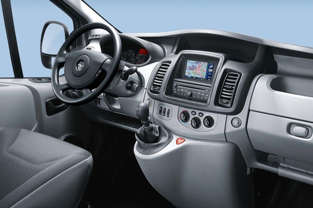 Opel Vivaro 1 поколение A [рестайлинг] (2006-2014) Фургон 4-дв. интерьер 