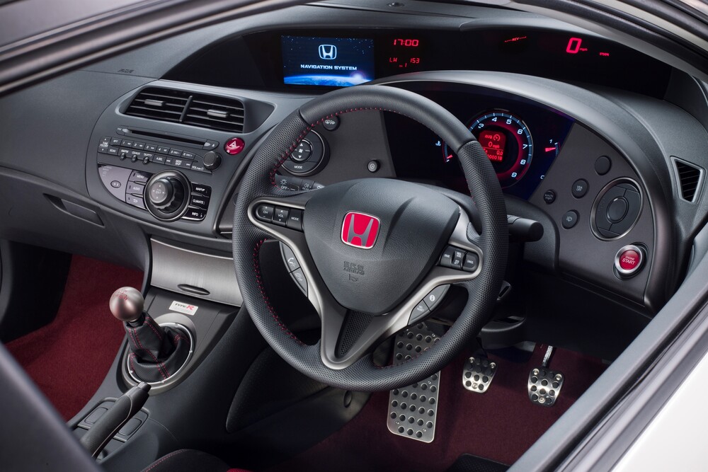 Honda Civic 8 поколение рестайлинг Type-R хетчбэк 3-дв. интерьер 