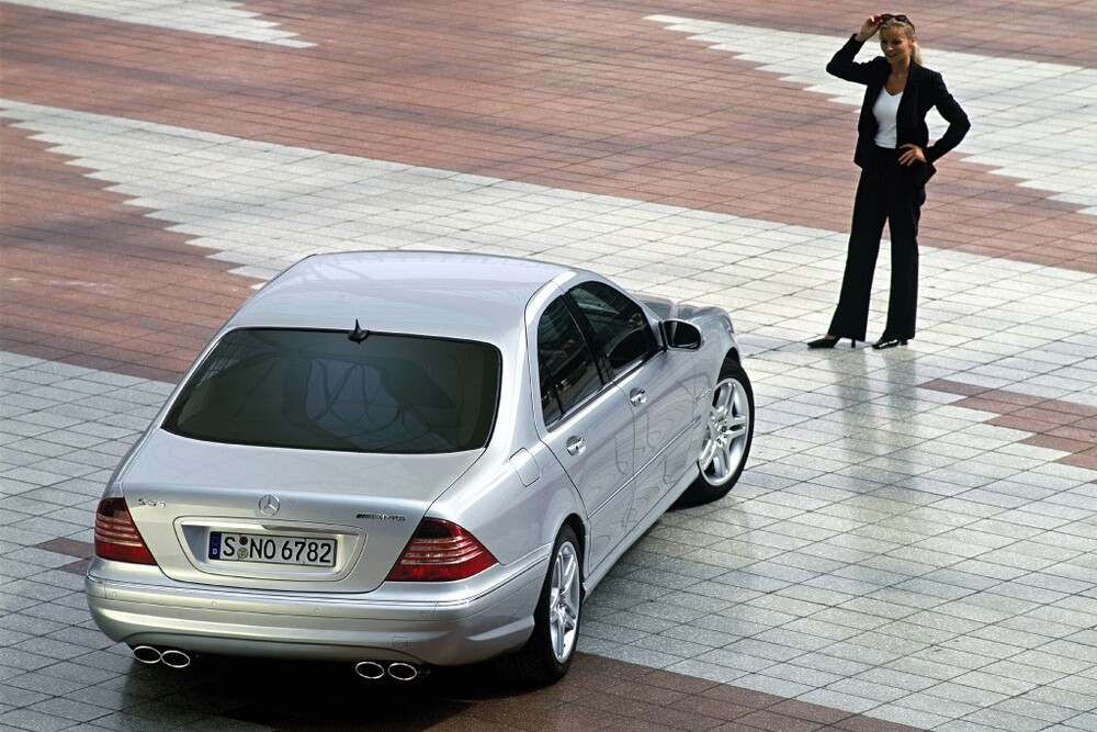 Mercedes-Benz S-klasse AMG W220 [рестайлинг] (2002-2005) Седан