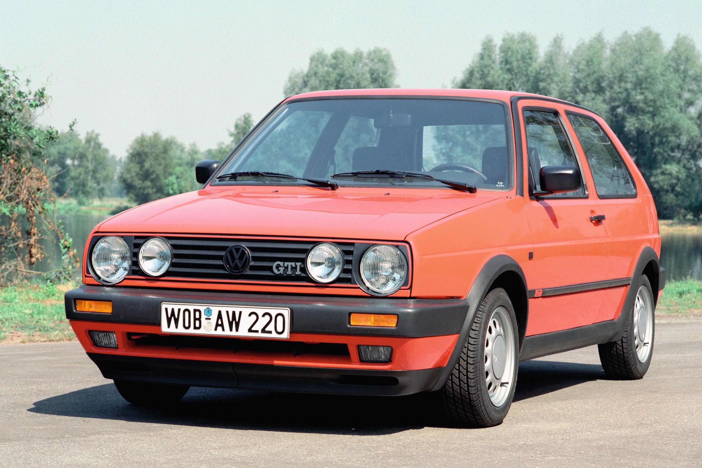 Гольф 2. Volkswagen Golf 2 GTI.