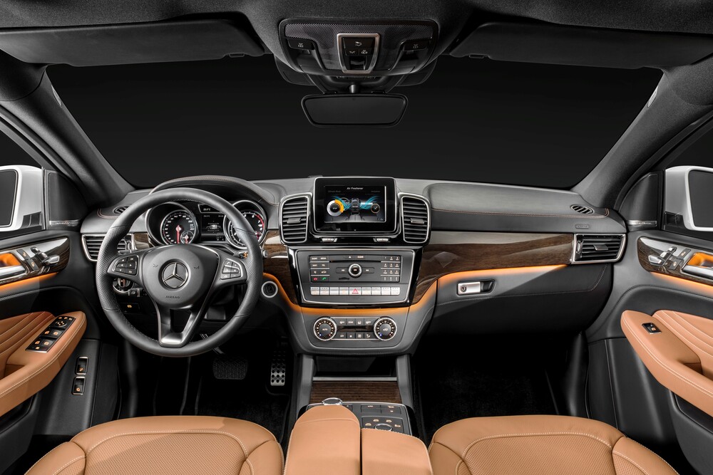 Mercedes-Benz GLE-Класс W166/C292 (2015) Coupe кроссовер 5-дв. интерьер 