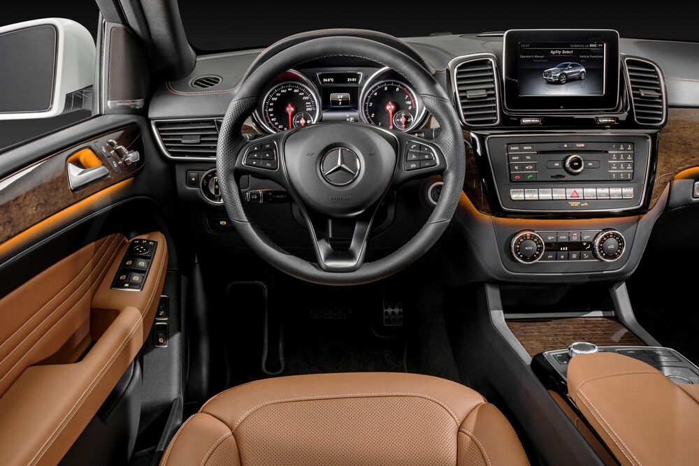 Mercedes-Benz GLE-Класс W166/C292 (2015) Coupe кроссовер 5-дв. интерьер