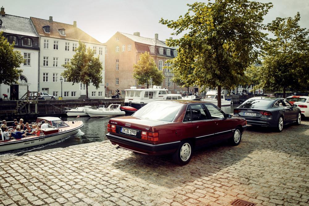 Audi 100 С3 [рестайлинг] (1988-1990) Седан