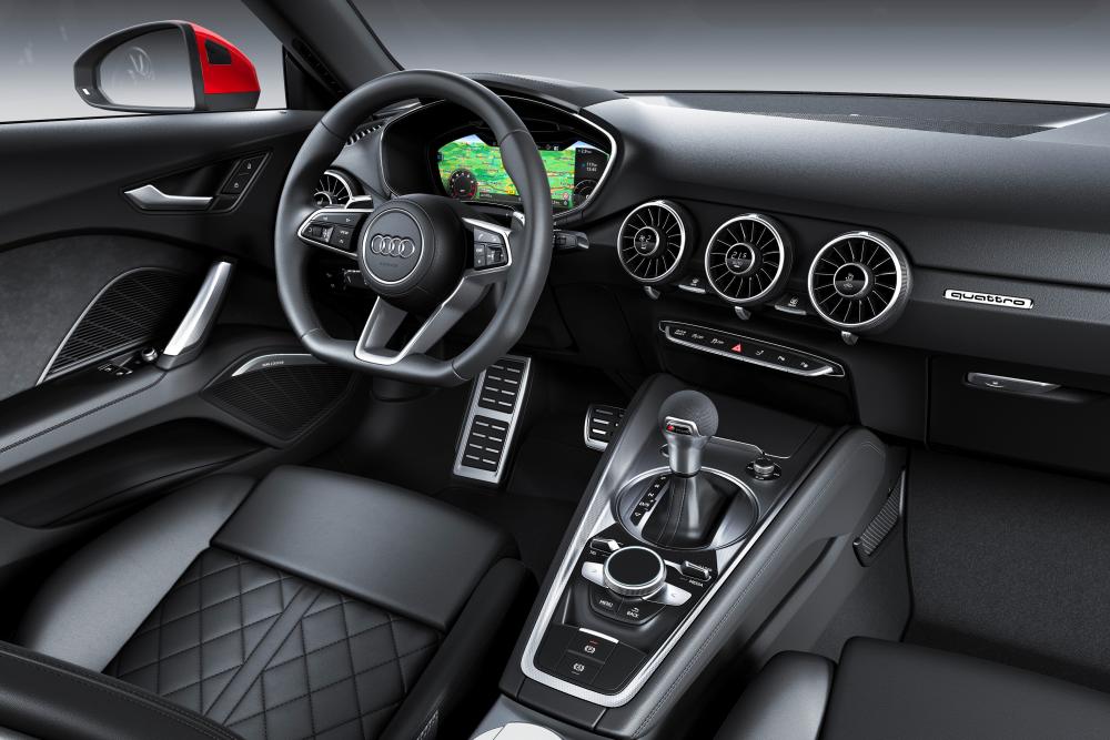 Audi TT 3 поколение 8S [рестайлинг] (2018) интерьер 