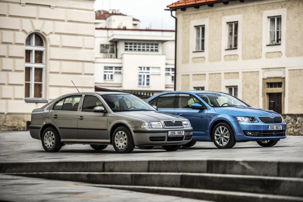 Škoda Octavia первого и третьего поколения