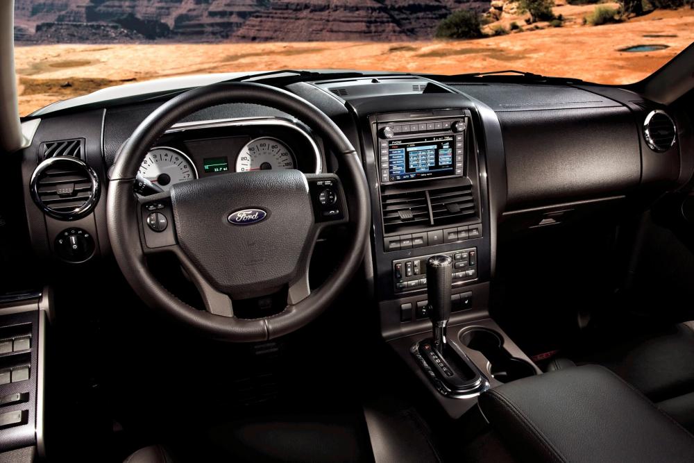 Ford Explorer 4 поколение интерьер 