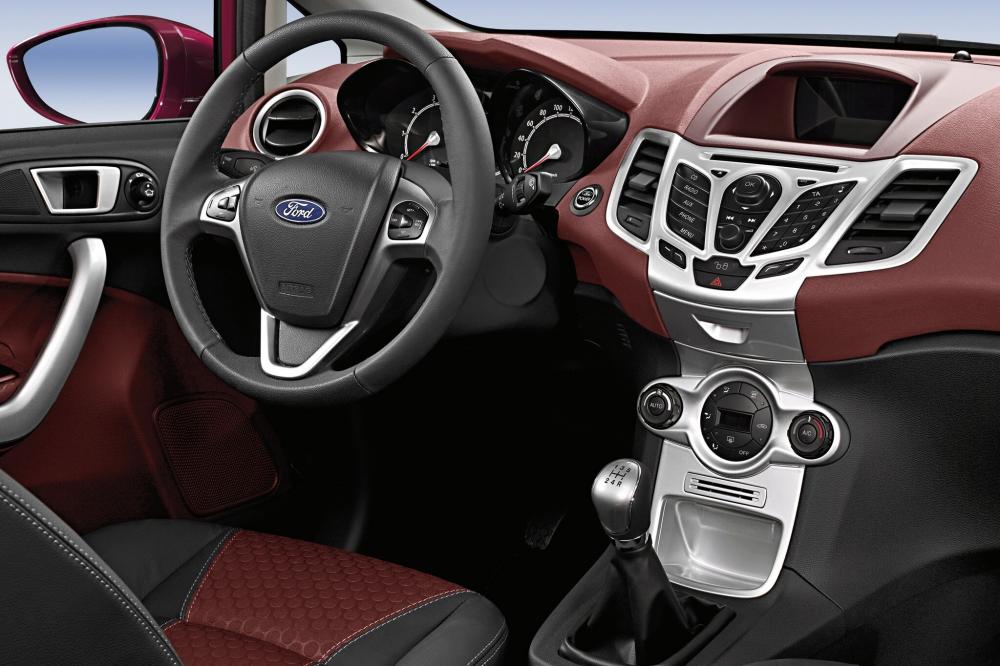Ford Fiesta 6 поколение Хетчбэк 5-дв. интерьер