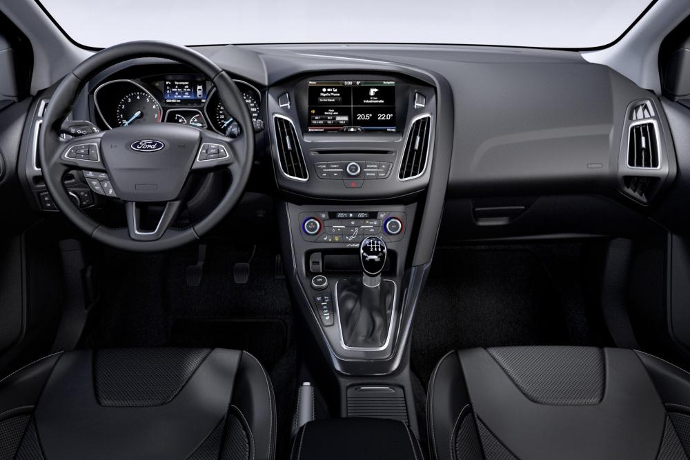 Ford Focus 3 поколение рестайлинг универсал интерьер
