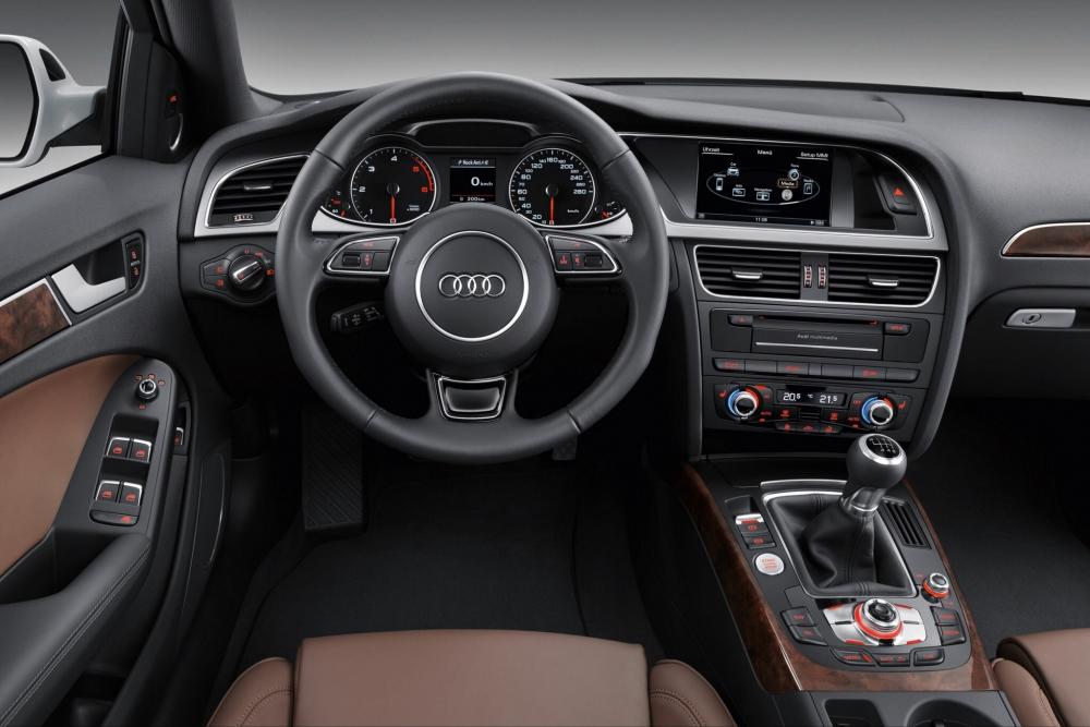 Audi A4 B8/8K [рестайлинг] (2011-2016) Avant универсал 5-дв. интерьер 