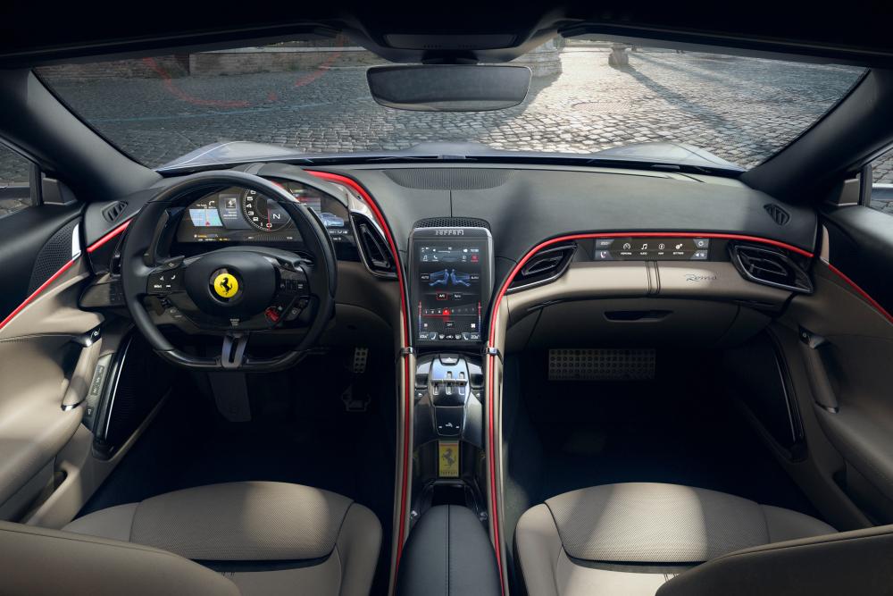 Ferrari Roma 1 поколение (2019) Купе интерьер 