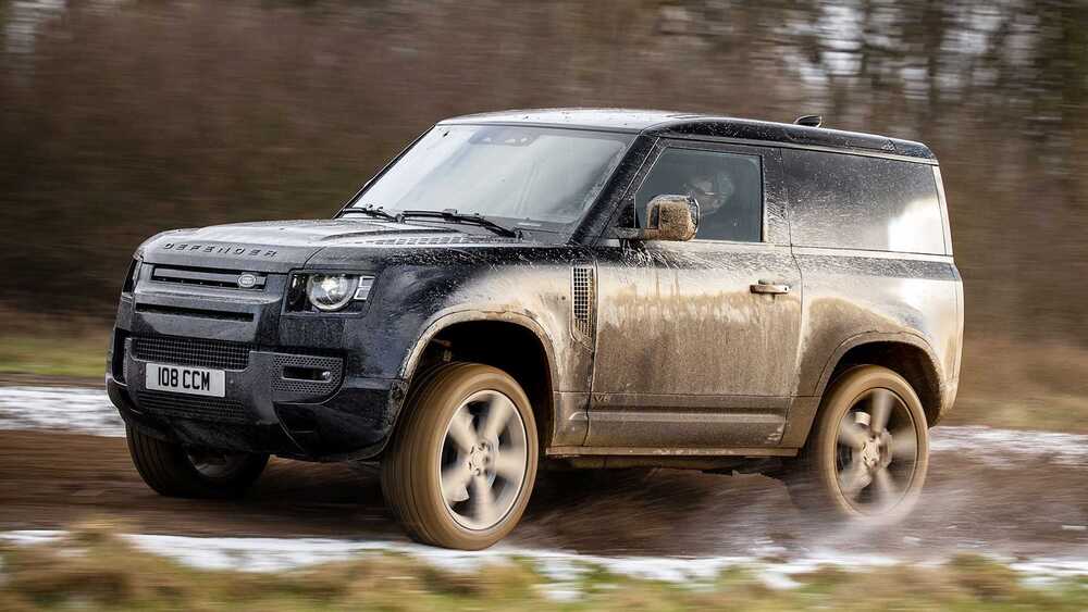 Land Rover Defender с двигателем V8