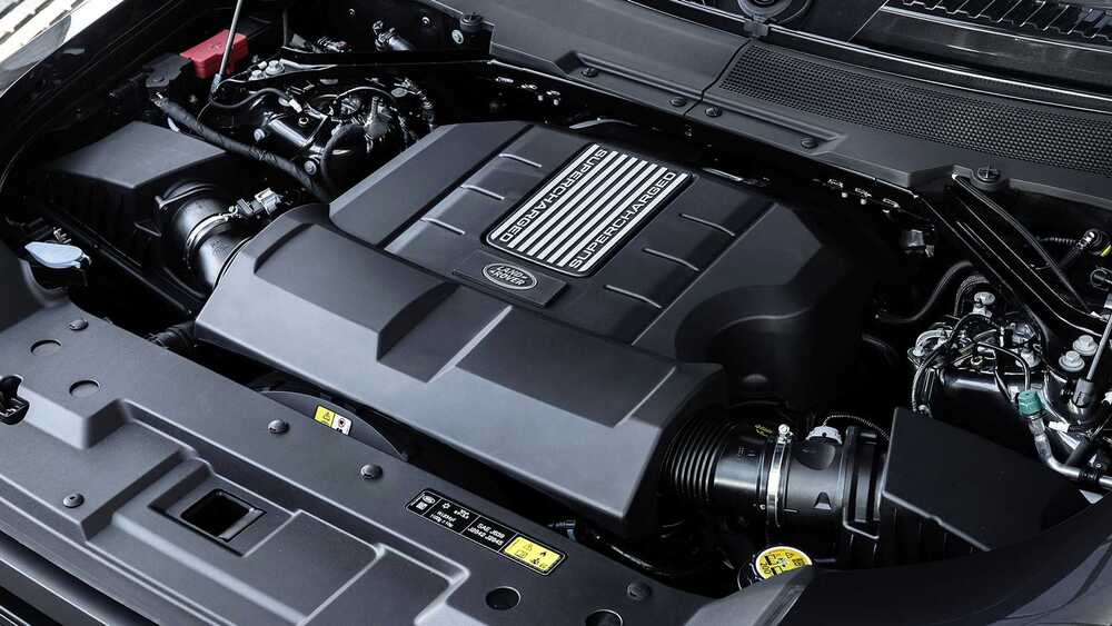 двигатель Land Rover Defender с двигателем V8