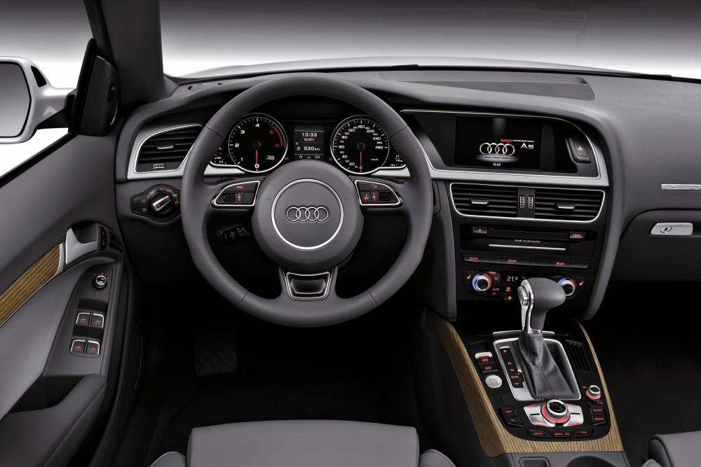 Audi A5 1 поколение 8T [рестайлинг] (2011-2016) Кабриолет интерьер 