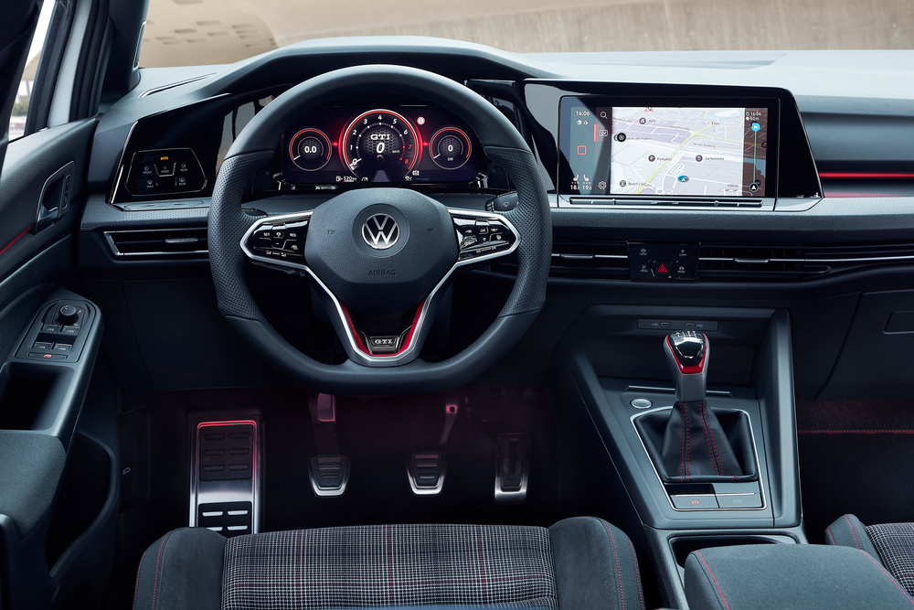 Volkswagen Golf 8 поколение (2020) GTI Хэтчбек 5 дв. интерьер 