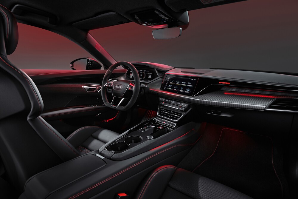 Audi RS e-tron GT 1 поколение (2020) Седан интерьер 