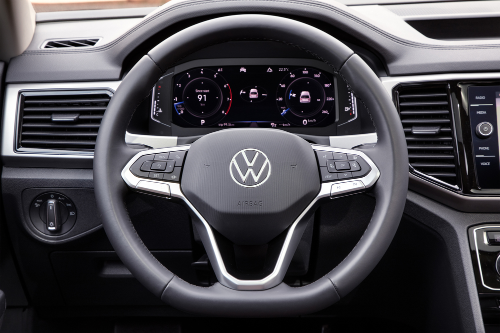 Volkswagen Teramont 1 поколение [рестайлинг] (2020) кроссовер интерьер 