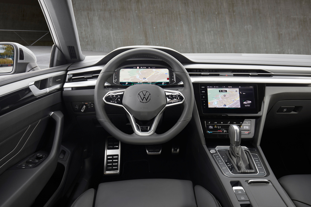 Volkswagen Arteon 1 поколение [рестайлинг] (2020) лифтбэк интерьер 