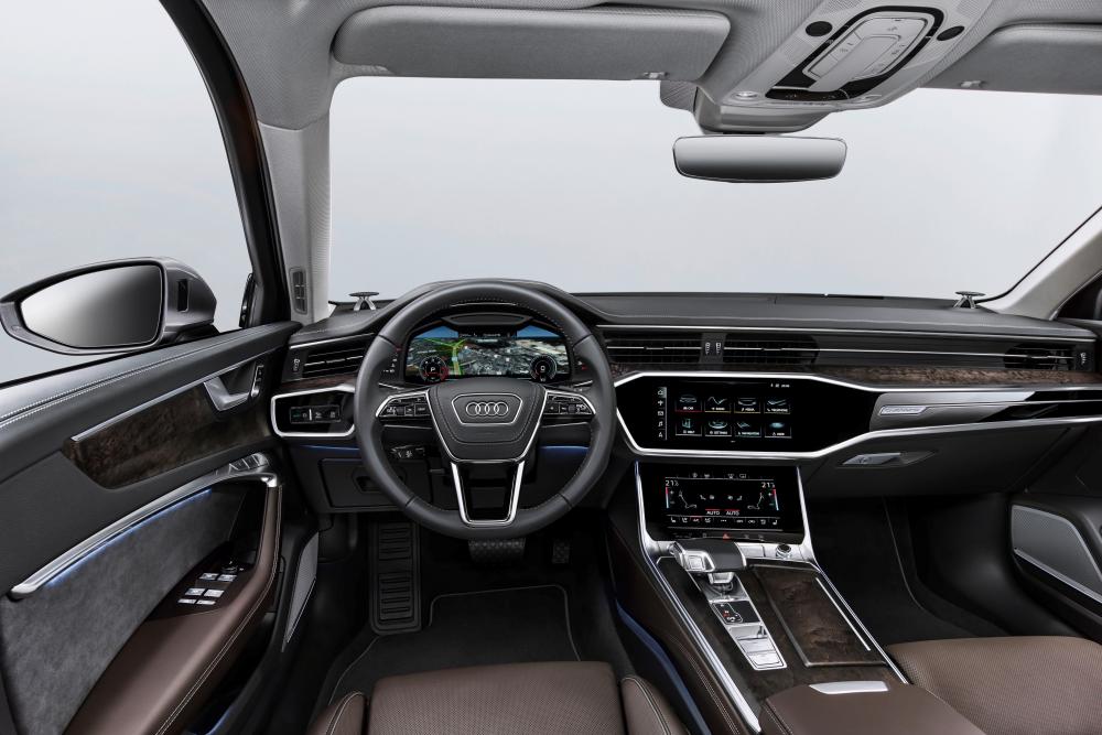 Audi A6 5 поколение C8 (2018) Седан интерьер