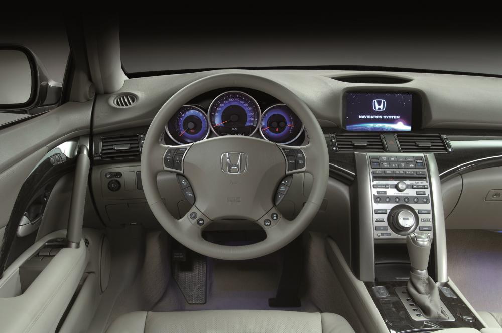 Honda Legend 4 поколение рестайлинг Седан интерьер