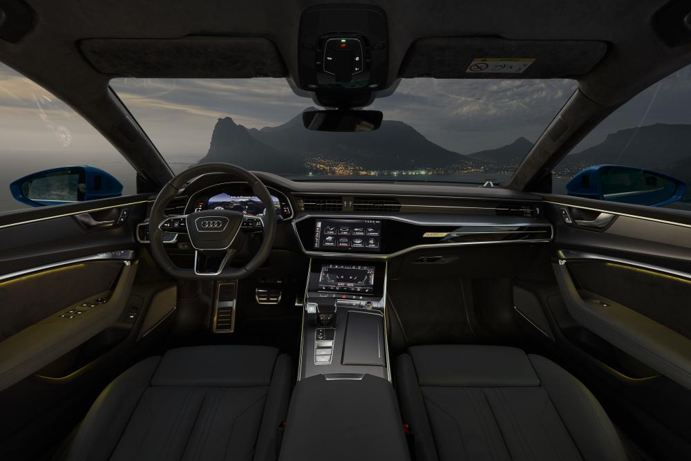 Audi A7 2 поколение (2017) Sportback лифтбэк интерьер 