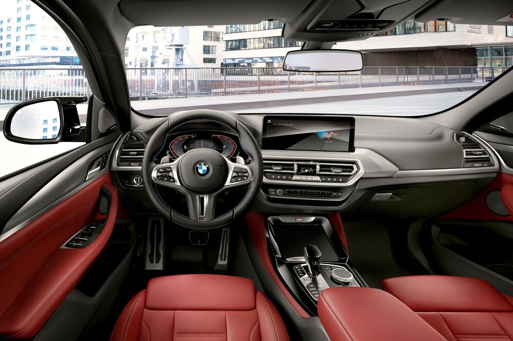 BMW X4 2 поколение G02 [рестайлинг] (2021) кроссовер интерьер 