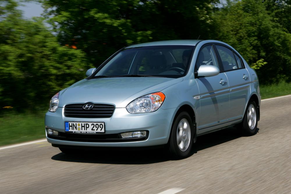 Hyundai Accent 3 поколение MC (2006-2011) Седан