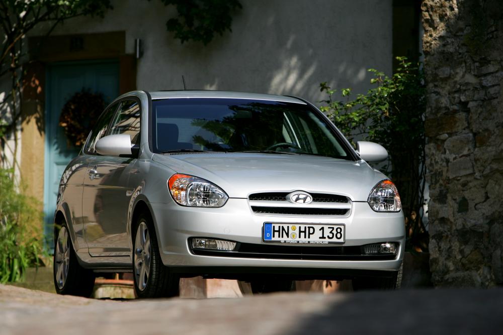 Hyundai Accent 3 поколение MC (2006-2011) Хетчбэк